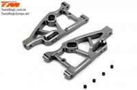 Option Part - E5 - CNC Machined Aluminum Lower Arm - Tinanium (2 pcs)