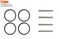 Spare Part - CVA Pin & C-Clip (4 pcs)