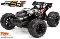 Auto - 1/10 Racing Monster Elettrico - 4WD - RTR - Brushless - Estingui - Team Magic E5 HX - Nero/Rosso