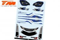 Spare Part - Stickers - E5 HX - Blue