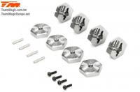 Tuningteil - E5 - Radmitnehmer klemmend 17mm - Titanium (4pcs)