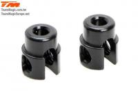 Spare Part - E4RS4 - Aluminum 7075 - Anti-Roll Bar Retainers - Black (2 pcs)