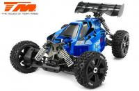 Car - 1/8 Electric - 4WD Buggy - RTR - 2250kv Brushless Motor - 6S - Waterproof - Team Magic B8ER Blue/Black