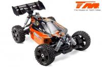 Auto - 1/8 Elettrico - 4WD Buggy - RTR - Motore Brushless 2250kv - 6S - Estingui - Team Magic B8ER Arancia/Nero