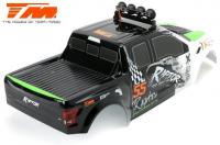 Car - Monster Truck Electric - 4WD - RTR - Brushless 2250KV - 6S - Waterproof - TM E6 RAPTOR - Black/Green