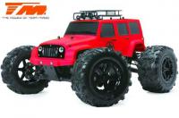 Auto - Monster Truck Elektrisch - 4WD - RTR - Brushless 2250KV - 6S  - TM E6 J-STAR - Rot