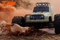 Auto - Monster Truck Electrique - 4WD - RTR - Brushless 2250KV - 6S - TM E6 J-STAR - Rouge