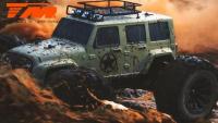 Auto - Monster Truck Electrique - 4WD - RTR - Brushless 2250KV - 6S - TM E6 J-STAR - Rouge