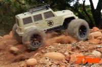Auto - Monster Truck Electrique - 4WD - RTR - Brushless 2250KV - 6S - TM E6 J-STAR - Rouge