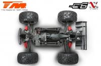 Auto - Monster Truck Electrique - 4WD - ARR (no electronics) - Team Magic E6 III V-GEN