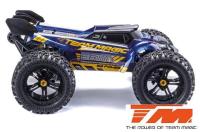 Car - Monster Truck Electric - 4WD - RTR - Brushless 2200KV - 4S/6S - Waterproof - Team Magic E6 III BES+ Gold