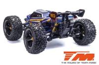 Car - Monster Truck Electric - 4WD - RTR - Brushless 2200KV - 4S/6S - Waterproof - Team Magic E6 III BES+ Gold