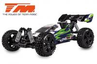 Auto - 1/8 Nitro - 4WD Buggy - RTR - Pull Start - Team Magic B8JR VERDE