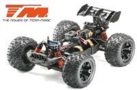 Auto - 1/10 Racing Monster Electrique - 4WD - RTR - Brushless 4S - Etanche - Team Magic E5 HX 4S - Noir/Bleu