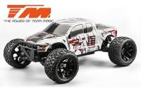 Car - 1/8 XL Electric - 1/8 Racing Truck - RTR - 3-4S - Team Magic UCP Racing Pickup KeTER - Red