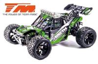 Auto - 1/8 XL elettrico - camion del deserto 4WD - RTR - 6S - Team Magic 6SETH verde