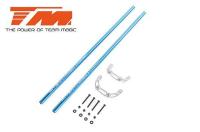 Option Parts- B8ER - Alum. Center Brace Bar Set (For TEKEN)