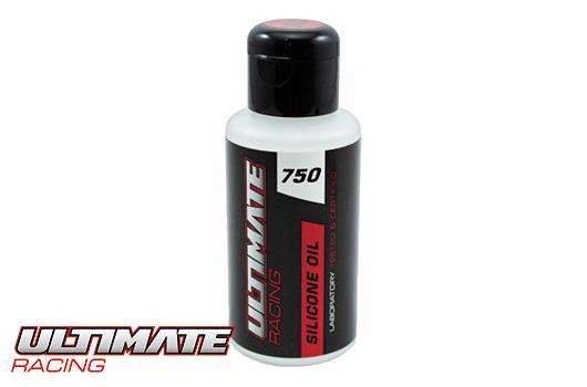 Ultimate Racing - UR0775 - Olio Silicone di Ammortizzatori - 750 cps (75ml)