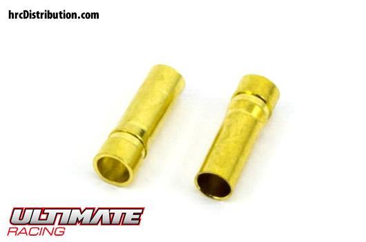 Ultimate Racing - UR46109 - Connector - Gold - 5.0mm - Female (2 pcs)