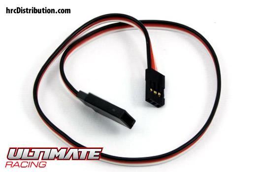 Ultimate Racing - UR46126 - Prolongateur de servo - Futaba type -  30cm Long