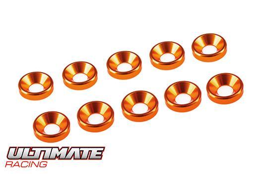 Ultimate Racing - UR1501-G - 3 mm ALU.WASHER GOLD (10pcs.)