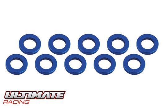 Ultimate Racing - UR1505-A - ALUMINUM SHIM (3x6x1mm)  (10pcs)