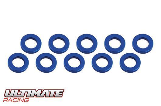 Ultimate Racing - UR1506-A - ALUMINUM SHIM (3x6x2mm)  (10pcs)