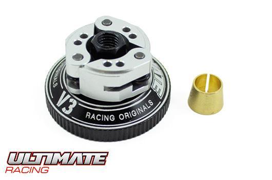 Ultimate Racing - UR0631-B10 - Clutch System - 1/8 - Compak - V3 B10 Dual - Aluminum - 1.0 Springs