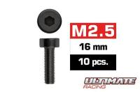 Viti - Testa Cilindrica - Hex (Allen) - M2.5 x 16mm (10 pzi)