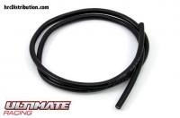 Cable silicone - 16 AWG - Black (50cm)