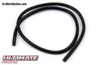 Cable silicone - 12 AWG - Black (50cm)
