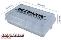 Boite plastique - Ultimate - Boite à quincaillerie double face 160x94x39mm