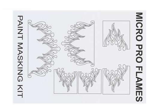XXX Main - XM004S - Paint Mask - Micro Pro Flames