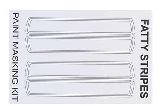 XXX Main - XM022L - Spray Maske - Fatty Stripes