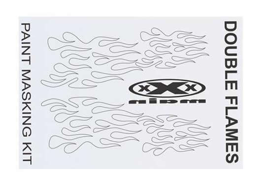 XXX Main - XM025L - Paint Mask - Double Flames