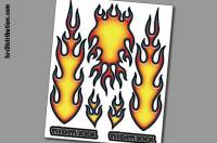 Autocollant Interne - Fire