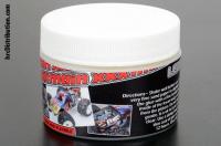 Polycarbonate picture glue (dries clear and flexible)