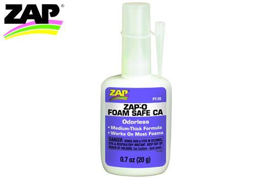 ZAP / SuperGlue - ZPT25 - Colla - ZAP-O Schiuma Sicura - CA - 20g (Composizione 11730055)