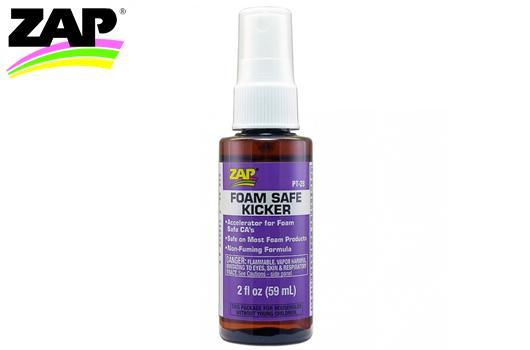 ZAP / SuperGlue - ZPT28 - Glue - ZAP Foam Safe Kicker - Pump Spray - 59ml (2 fl oz.) (Composition 11730062)