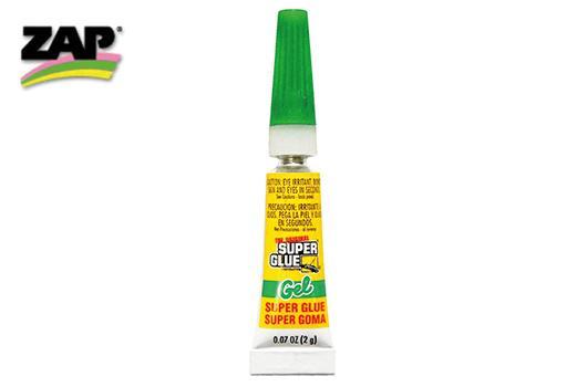 ZAP / SuperGlue - SG11710325 - SUPERGLUE - CA Gel 15 sec 0.07 oZ (2g)