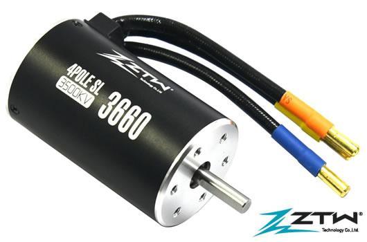 ZTW by HRC Racing - ZTW2235121 - Moteur Brushless - 1/10 - SL 3660B 3.5D - 4P - 5mm - 3000KV