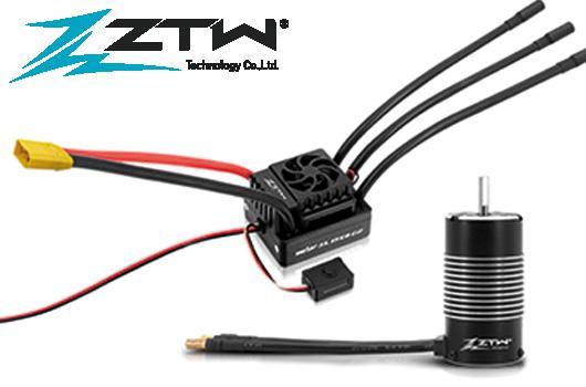 ZTW by HRC Racing - ZTW1115041 - Electronic Speed Controller COMBO - Brushless - Beast SL 150A G2 - Motor 4074 2150KV