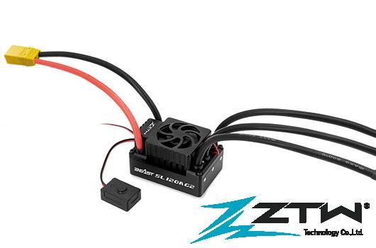 Electronic Speed Controller COMBO - Brushless - 2~4S - Beast SL SCT G2 - 120A / 760A - 3500KV 5mm Motor 3660 - XT90